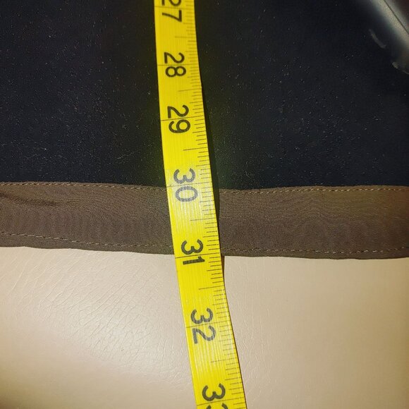 Eddie Bauer DWR Jacket Coat Full Zip 3X Brown Black Soft Shell Pockets Outerwear - Picture 6 of 16